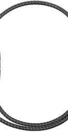 Apple Watch 38mm Space Black Stainless Steel Case with Space Black Milanese Loop (MMFK2)