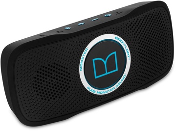 Monster SuperStar BackFloat High Definition Black with Neon Blue
