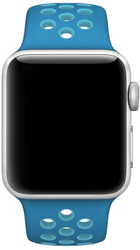 Apple Watch Nike Sport Band 38mm/40mm/41mm/42mm Blue Orbit/Gamma Blue (MQ2N2)