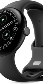 Google Pixel Watch 4 41mm Wi-Fi Matte Black Aluminum case / Obsidian Active Band
