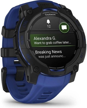 Garmin Instinct 3 45mm AMOLED Black with Blue Band (010-02936-03/43)