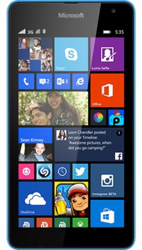 Microsoft Lumia 535 Dual Sim Cyan (UA UCRF)