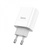 Hoco C80A Rapido PD 20W+QC3.0 (Type-C + USB) White