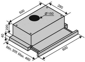 Ventolux GARDA 60 WH (1300) SMD LED