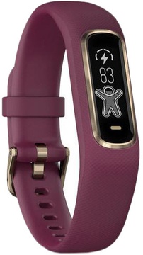 Garmin Vivosmart 4 Berry with Light Gold Hardware Small/Medium (010-01995-21)