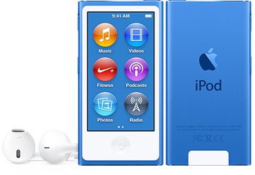 Apple iPod nano 7Gen 16GB Blue (MKN02)