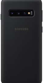 Samsung G975 Galaxy S10 Plus Silicone Cover Black (EF-PG975TBEGRU)