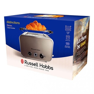 Russell Hobbs Distinctions 2-Slice Titanium 26432-56
