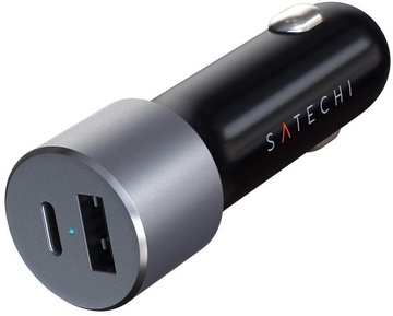 Satechi 72W Type-C PD Car Charger Space Grey (ST-TCPDCCM)