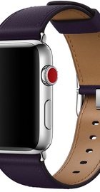 Apple Watch 38mm/40mm/41mm/42mm Dark Aubergine Classic Buckle (MQV12)
