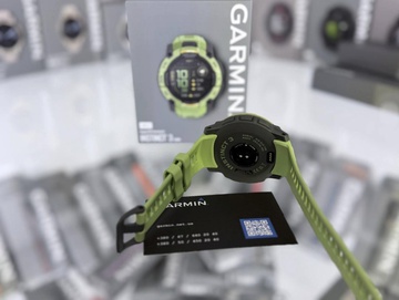 Garmin Instinct 3 50mm AMOLED Green with Fern Green Band (010-03020-02)