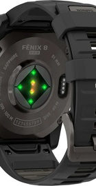 Garmin Fenix 8 Pro 51 mm AMOLED Carbon Gray DLC Titanium with Black/Pebble Gray (010-03199-00/01)