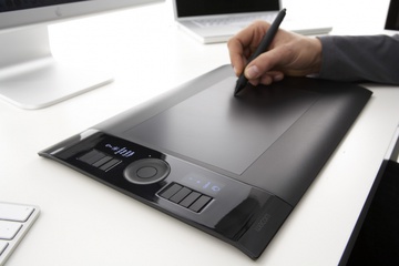 Wacom Intuos 4 XL Lens Cursor (PTK-1240-C)