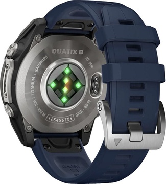 Garmin Quatix 8 47 mm AMOLED Marine GPS Smartwatch (010-02904-51)