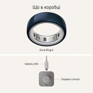Oura Ring 4 Ceramic Midnight Size 13 (JZ90-57455-13)