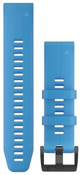 Garmin Ремешок для  Fenix 5 Plus 22mm QuickFit Cyan Blue Silicone Band (010-12740-03)