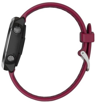 Garmin Forerunner 645 Music With Cerise Colored Band (010-01863-31)