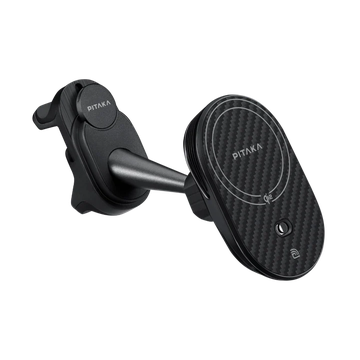 Pitaka MagEZ Car Mount Pro 2 Qi2 Car Vent Black (CM2402N)