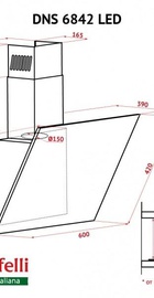 Perfelli DNS 6842 WH LED
