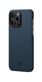 Pitaka MagEZ Case 3 Twill 1500D Black/Blue for iPhone 14 Pro Max (KI1408PM)