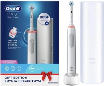 Oral-B Pro3 3500 D505.513.3X WT Gift Edition