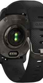 Garmin Venu 2 Plus Slate S. Steel Bezel w. Black Case and S. Band (010-02496-01/11/51))