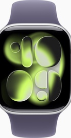Apple Watch Series 11 GPS 42mm Silver Alu. Case w. Purple Fog S. Band - S/M (MEU64)