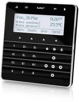 SATEL Клавиатура сенсорная INT-KSG-BSB