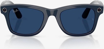Ray-Ban Meta Wayfarer Gen 2 Shiny Cosmic Blue/Clear Sapphire (RW4012 6628/MF 53-23)