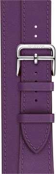 Apple Watch Hermes Barenia Leather Double Tour Regular 38mm/40mm/41mm/42mm Anemone (MNHH2)