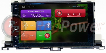 RedPower Toyota Highlander 2014+ (21184B) S210 Android 4.5