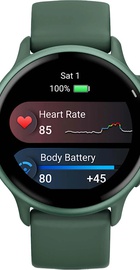 Garmin Vivoactive 6 Metallic Jasper Green with Jasper Green Band (010-02985-02)