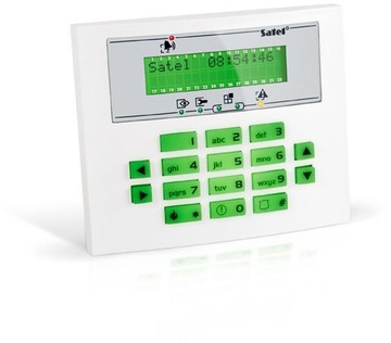 SATEL Проводная ЖКИ-клавиатура INT-KLCDS-GR