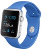 Apple Watch Sport 42mm Silver Aluminum Case with Royal Blue Sport Band (MMFM2)