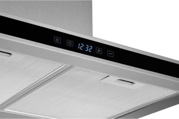 GRANADO Alcoba 1614-1200 inox black glass