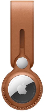 Apple AirTag Leather Loop Saddle Brown (MX4A2)