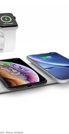 Zens Dual Aluminium Wireless Charger + Apple Watch 10W White (ZEDC05W/00)