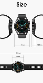 Lemfo L13 Metal с тонометром и снятием ЭКГ (Черный)