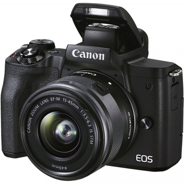 Canon EOS M50 Mark II kit (15-45mm + 55-200mm) IS STM Black (4728C041)
