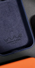 WAVE Premium Leather Edition Case with MagSafe iPhone 15 Pro Max Ink