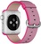 Apple Watch Sport 38mm Silver Aluminum Case with Pink Woven Nylon (MMF32)