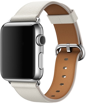 Apple Classic Buckle for Watch 38mm/40mm/41mm/42mm White (MMGP2)