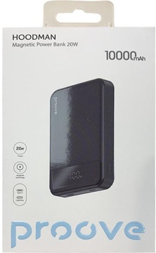 Proove 10000mAh Hoodman Magnetic 20W Black (PBH120010001)