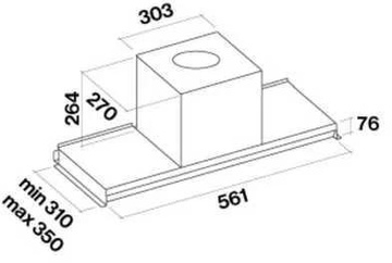 Falmec VIRGOLA EVOLUTION 90 E.P. 600 (CVJN90.E17P2#ZZZ3460F)