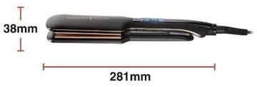 Remington PROluxe Midnight Wide Plate Straightener S9150B