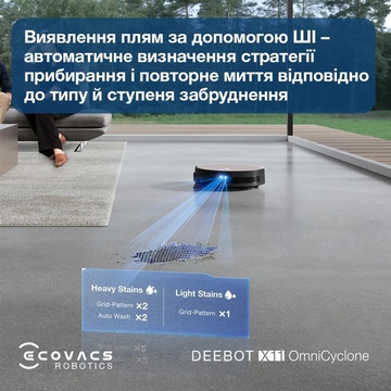 ECOVACS Deebot X11 OmniCyclone (DEX99-1 Brown)
