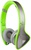 Monster DNA Neon On-Ear Silver on Neon Green