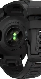 Garmin Approach S70 47mm B. Ceramic Bezel w. Black S. Band (010-02746-02/12)