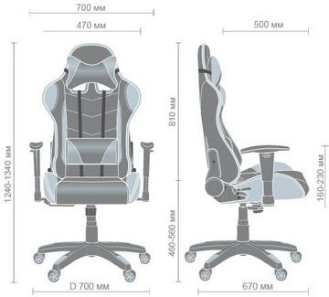 Art Metal Furniture(AMF) VR Racer Blade (515280)
