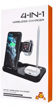 Simple Case Wireless Charger AirPower 4 in 1 Station 15W (OW-01)